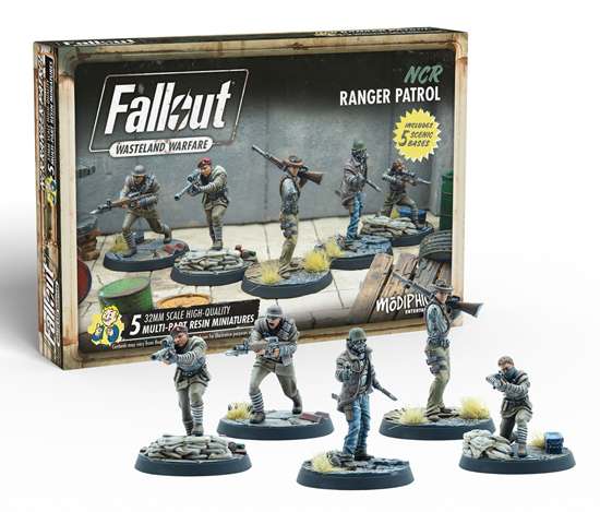 Fww New Vegas NCR Ranger Patrol - Samlarfigur modiphius