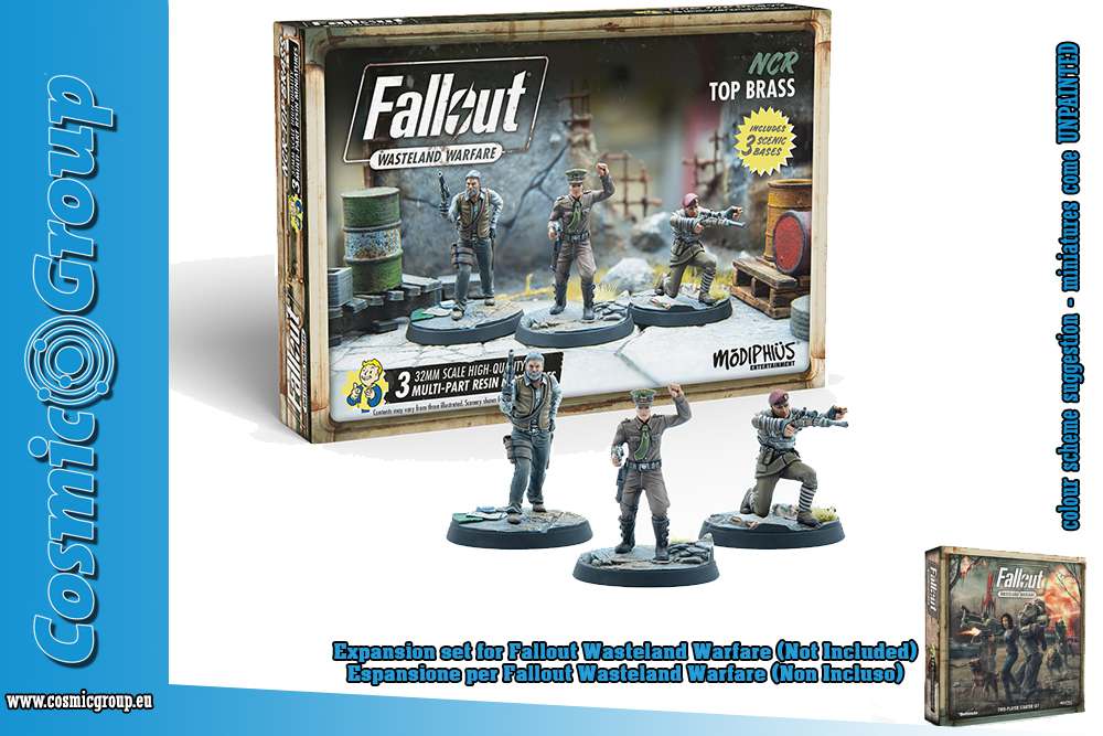 Fallout: Wasteland Warfare - NCR Top Brass modiphius