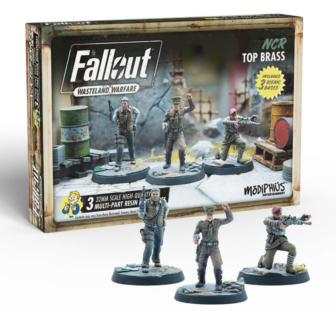 Fallout: Wasteland Warfare - NCR Top Brass modiphius