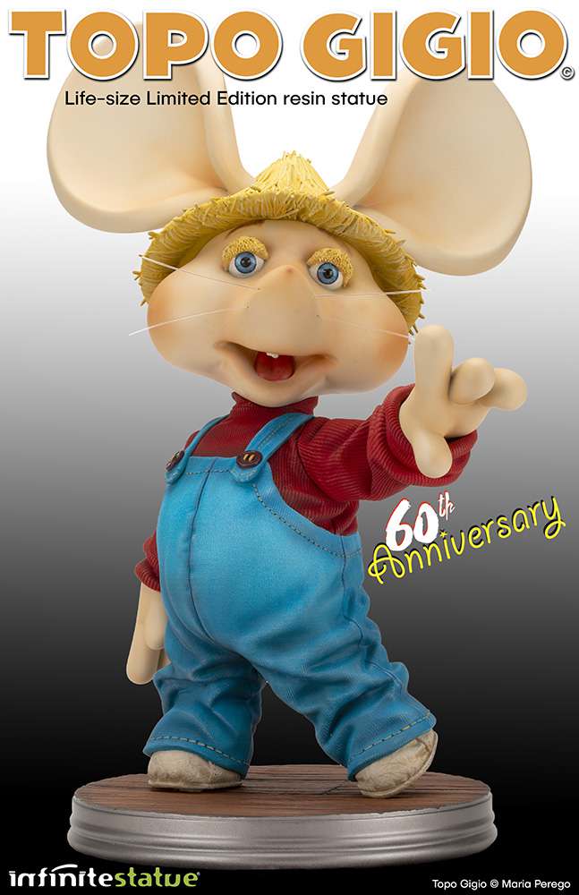 Topo Gigio Livstidsstaty - Begränsad Upplaga infinite statue