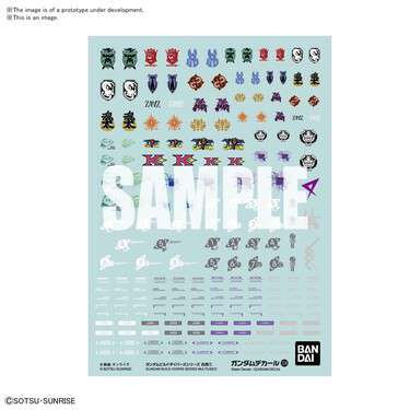 Gundam Decal 124 Build Divers Multi 1 - Kvalitetsdekaler för Modeller bandai model kit gunpla