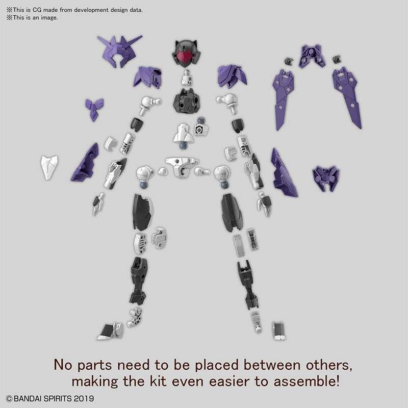 30mm EXM E7F Spinatia Fencer Typ 1/144 - Robotto