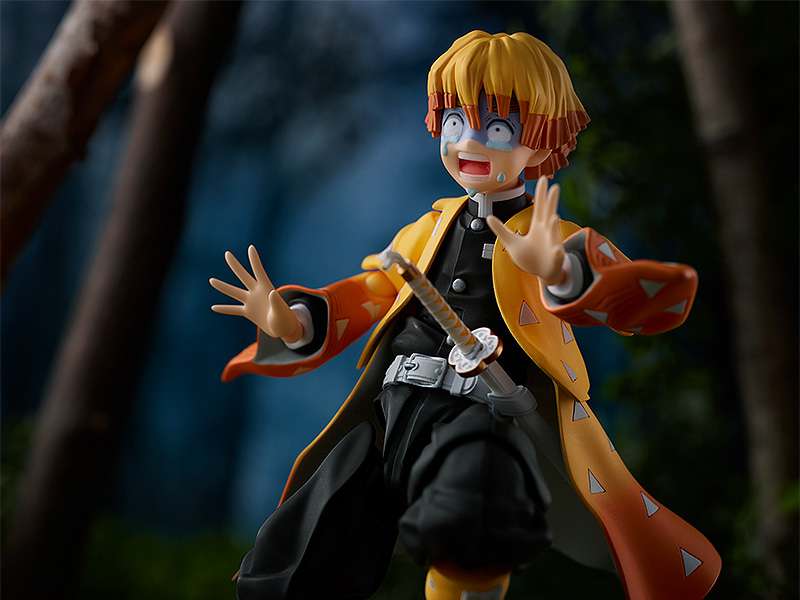 Demon Slayer Zenitsu Agatsuma DX Figma Figur max factory