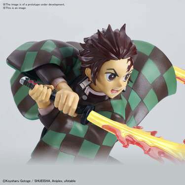 Demon Slayer Tanjiro Kam Hinokami Kagura – Officiell Figur bandai model kit gunpla