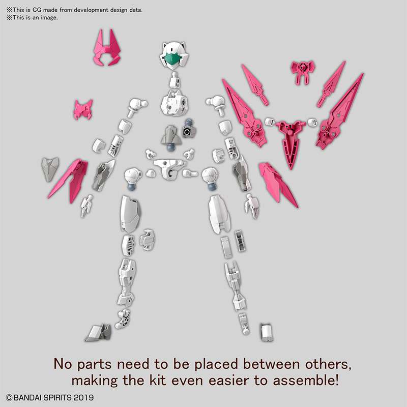 30mm EXM E7A Spinatia Assassin Typ 1/14 - Det Ultimata Valet för Spelälskare bandai model kit gunpla