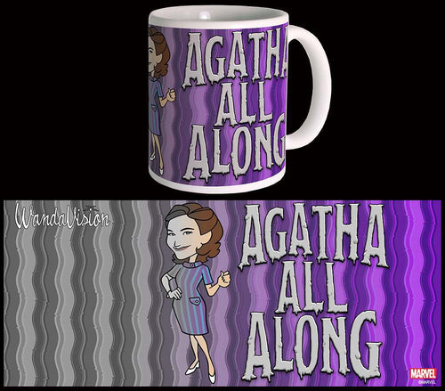Wandavision Agatha All Along Mug – Officiell Marvel Disney+ Mugg semic