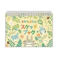 Totoro Leaves Spiral Notebook - Kreativ Anteckningsbok med Totoro Motiv studio ghibli