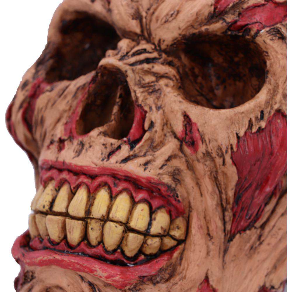 Ruttande Zombie Skalle Ornament 17cm nemesis now