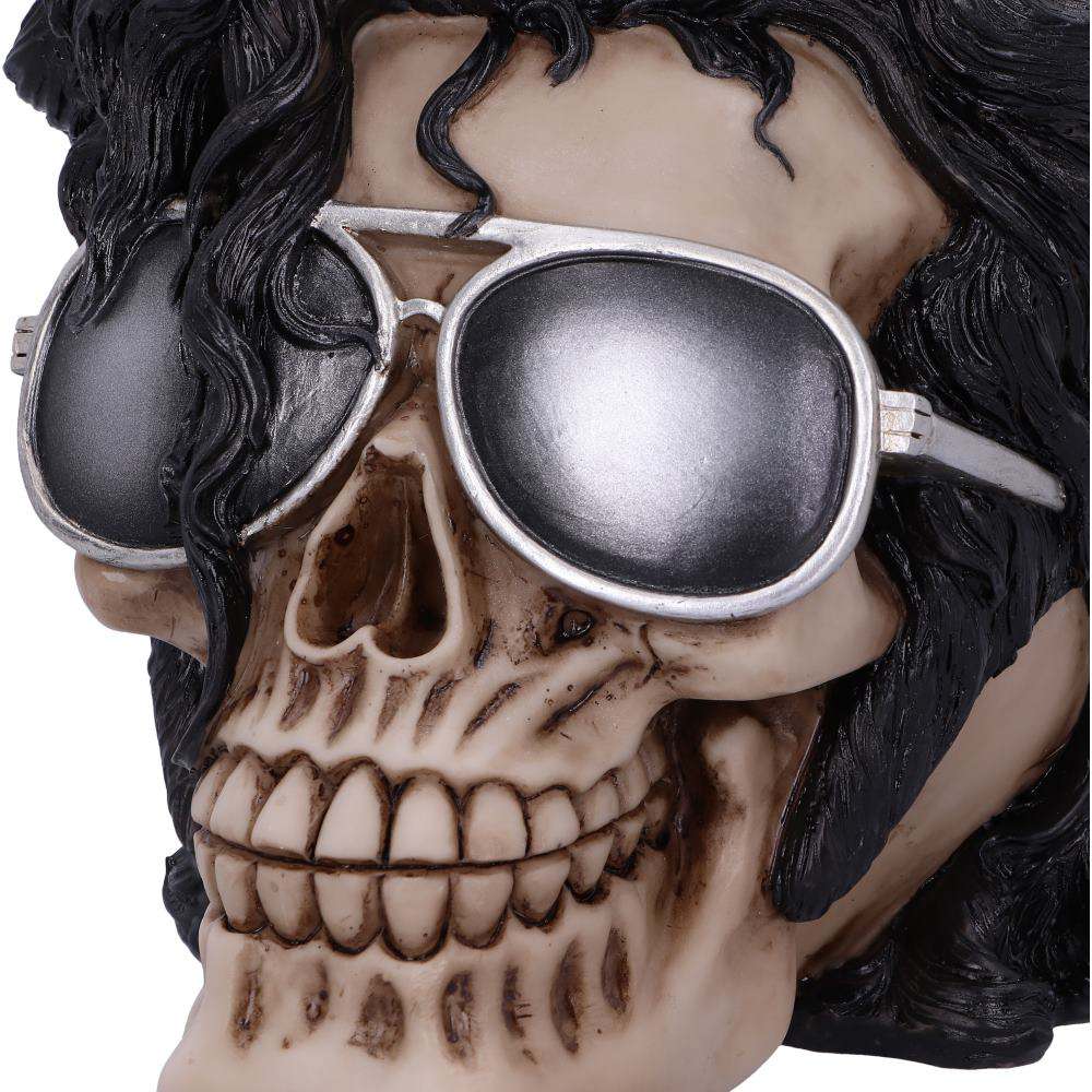 The King of Pop Skull Ornament 16.5cm nemesis now