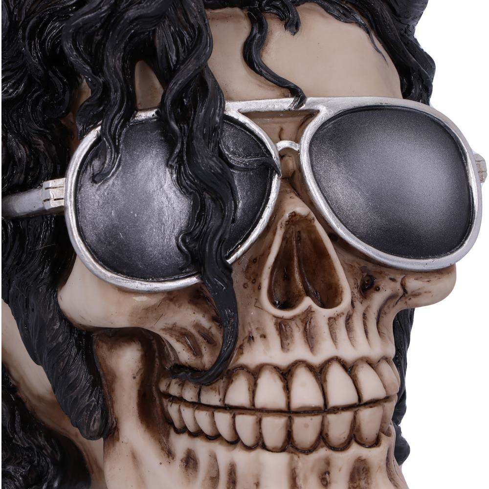 The King of Pop Skull Ornament 16.5cm nemesis now