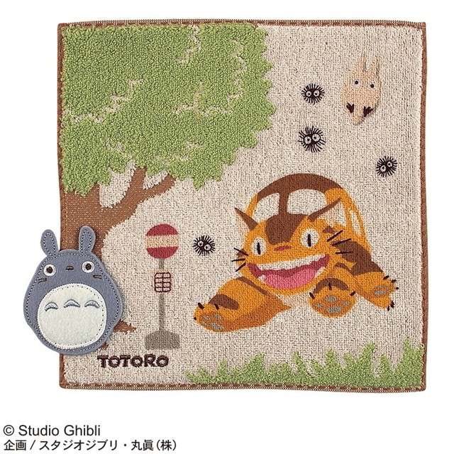Tototo buss stopp mini handduk studio ghibli