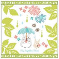 Totoro i regnet mini handduk - Robotto