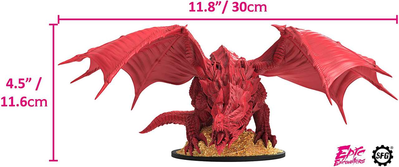 Epic Encounter: Lair of the Red Dragon steamforged games