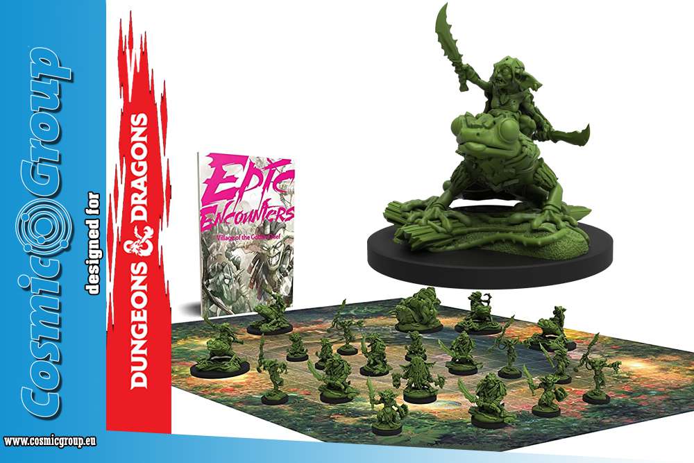 Epic Encounter: Goblin Chief Village steamforged games