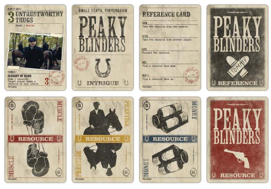 Peaky Blinders: Faster Than Truth - Kortspel steamforged games