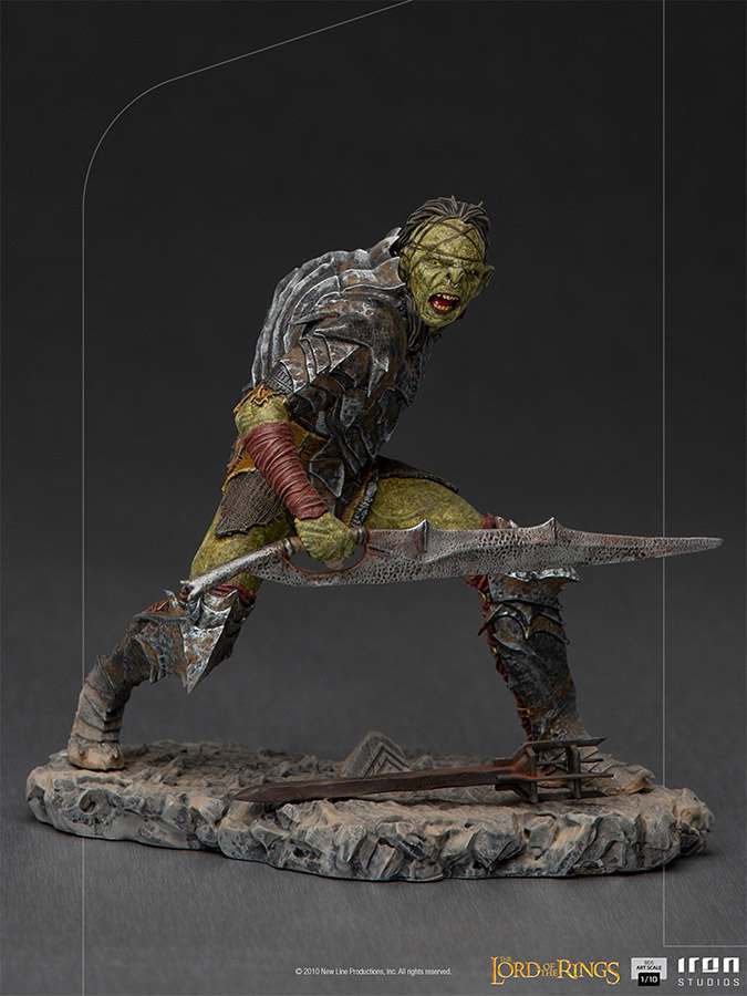 Lord of the Rings Orc Swordsman 1/10 Art Statue iron studios