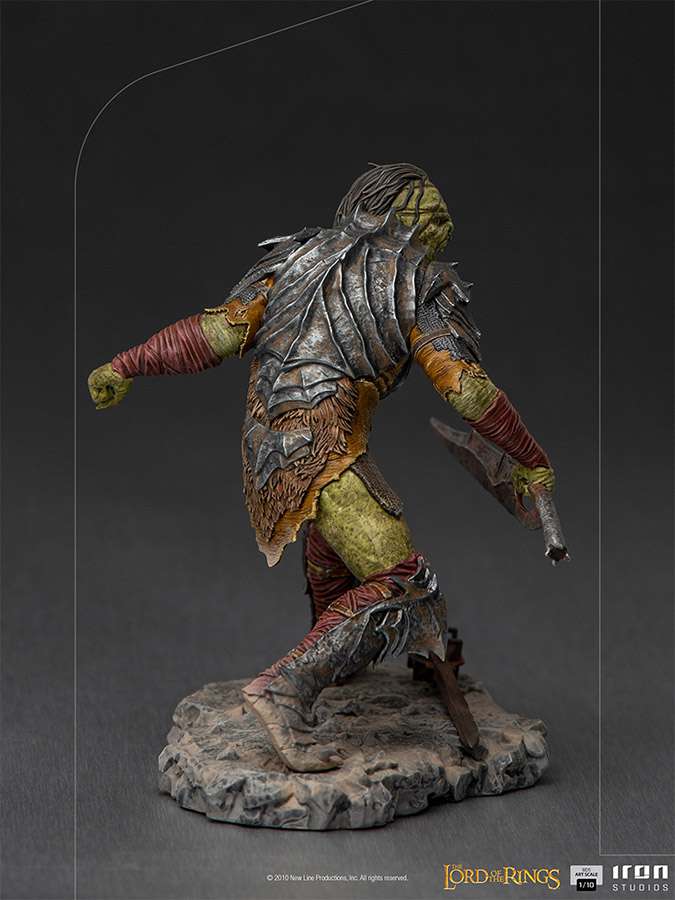 Lord of the Rings Orc Swordsman 1/10 Art Statue iron studios