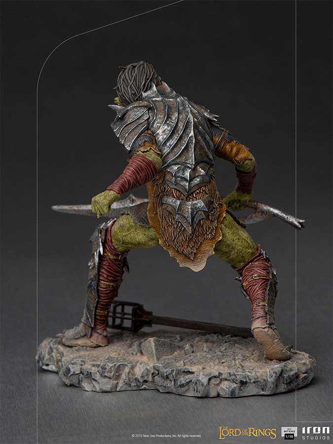 Lord of the Rings Orc Swordsman 1/10 Art Statue iron studios