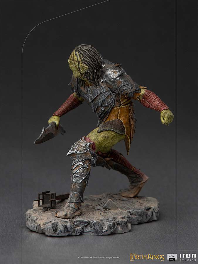 Lord of the Rings Orc Swordsman 1/10 Art Statue iron studios