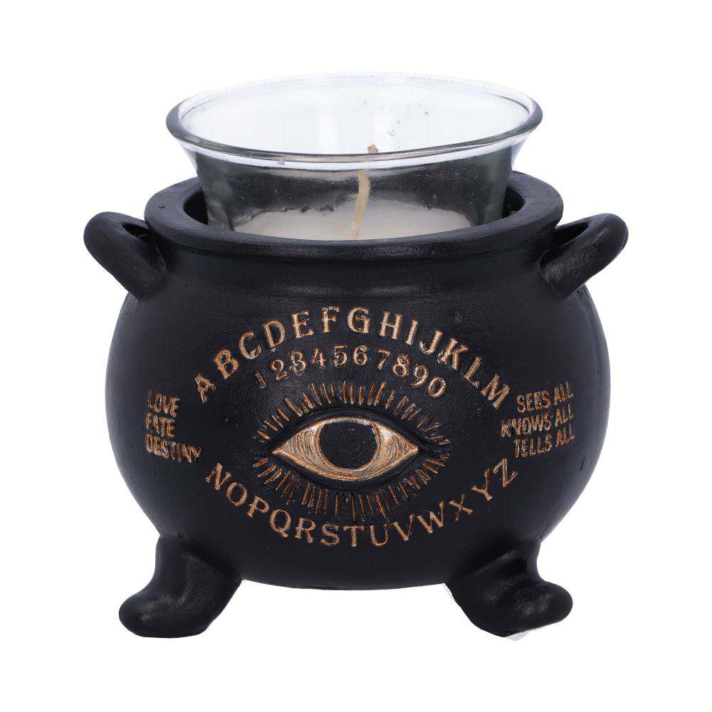 All Seeing Eye Cauldron Tealight Candle Holder 9 cm nemesis now