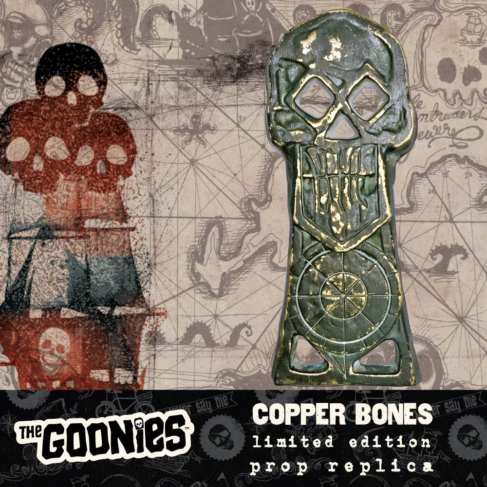 Goonies Copper Bones Skeleton Key Prop Replica factory ent