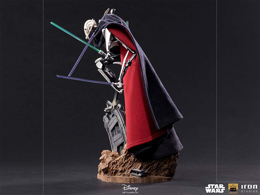 Star Wars General Grievous 1/10 Deluxe Staty iron studios