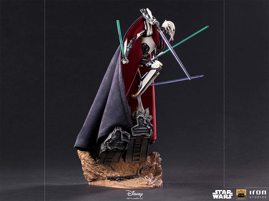 Star Wars General Grievous 1/10 Deluxe Staty iron studios