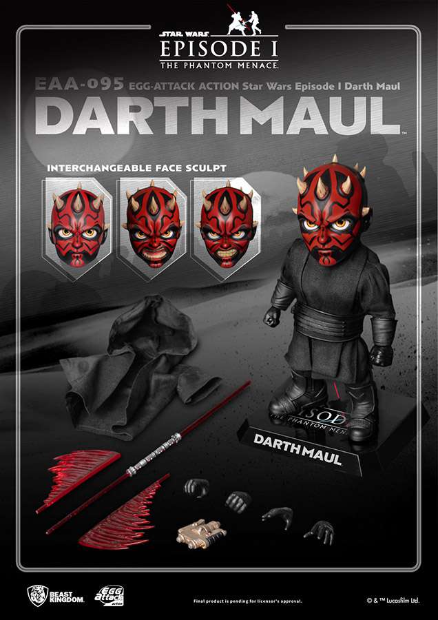 Star Wars Darth Maul EAA-095 Actionfigur beast kingdom