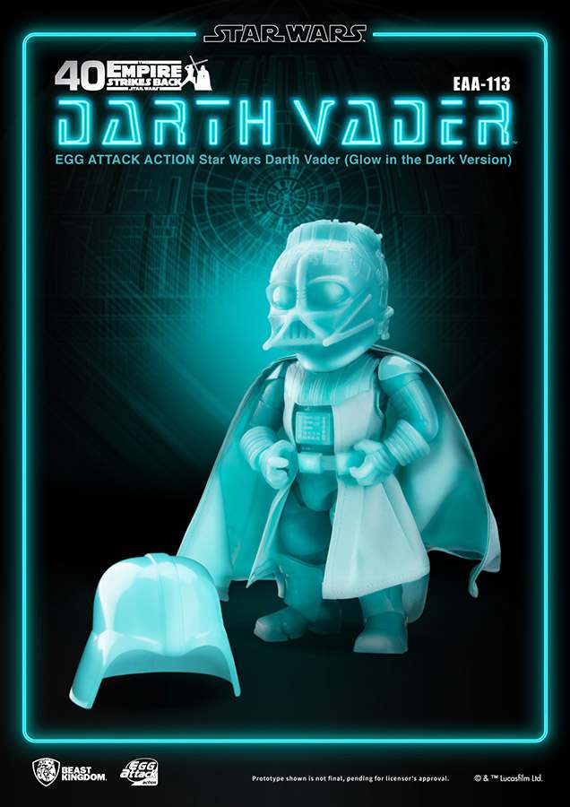 Darth Vader Glow in the Dark Figur från Star Wars beast kingdom