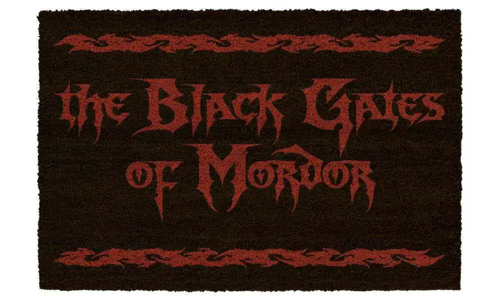 LOTR THE BLACK GATES OF MORDOR DOORMAT