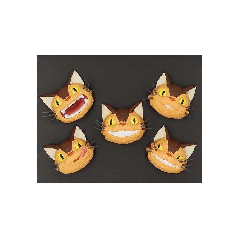 Totoro Catbus Faces Magnets Box (6) - Robotto