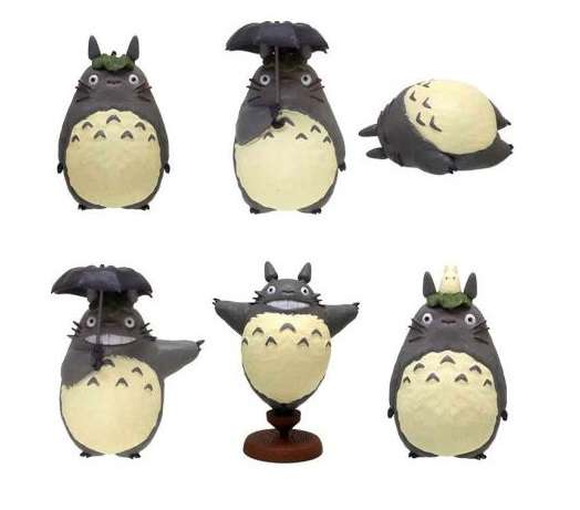 Totoro Figurer Sortiment 01 (6) studio ghibli