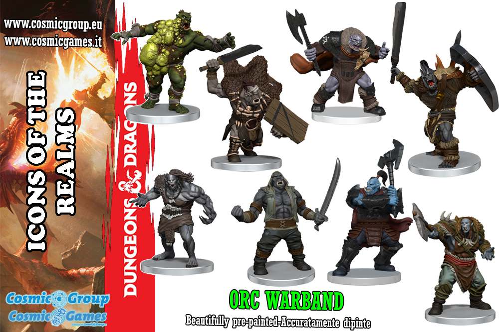 D&D Icons of the Realms: Orc Warband wizkids