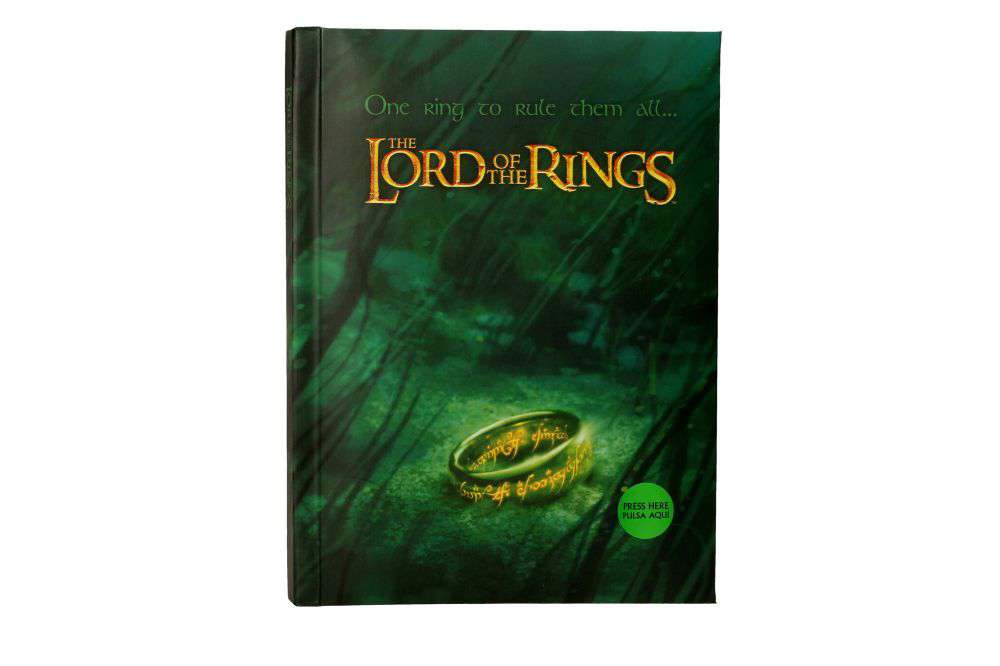 Lotr One Ring Rule Them All Notebook w/l sd toys