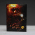 Lotr You Shall Not Pass Anteckningsbok med Ljus - Robotto