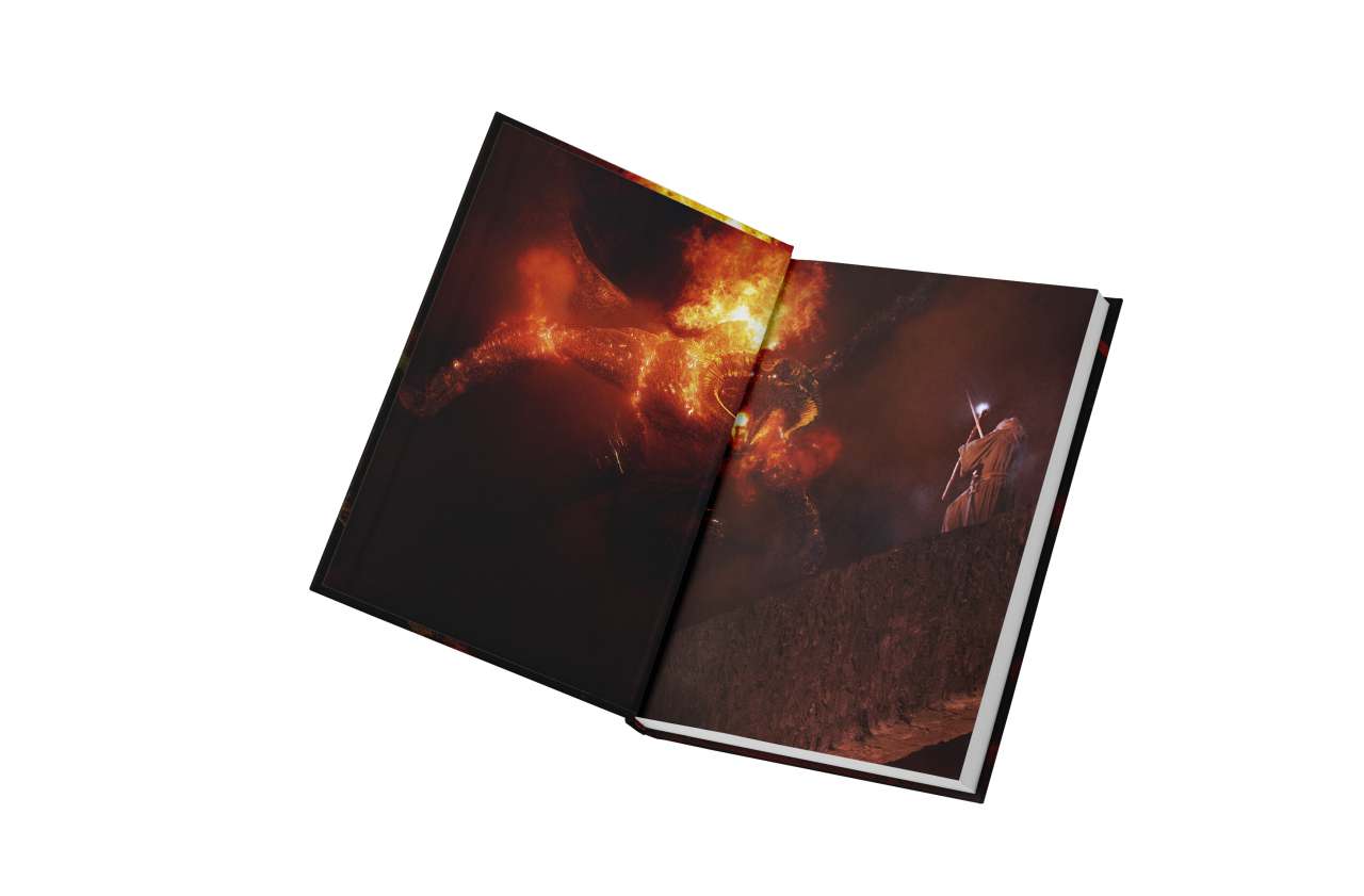 Lotr You Shall Not Pass Anteckningsbok med Ljus sd toys