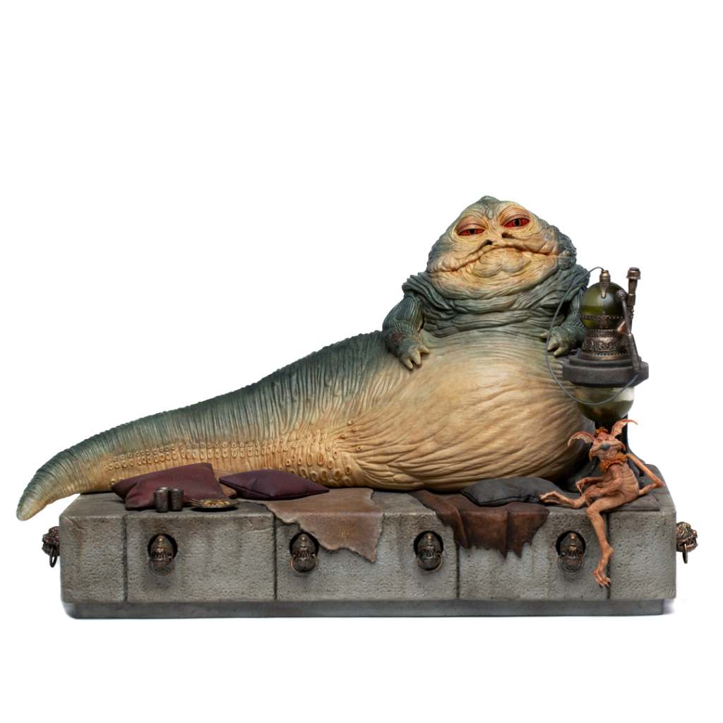 Jabba the Hutt Deluxe 1/10 Staty - Star Wars iron studios