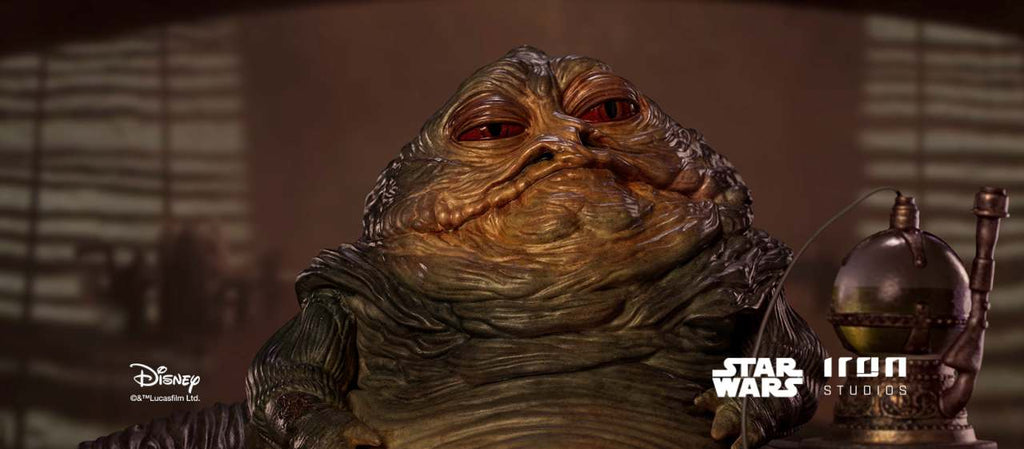 Jabba the Hutt Deluxe 1/10 Staty - Star Wars iron studios