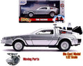 Tillbaka till Framtiden Del 2 - 1982 DeLorean DMC-12 - 1:32 Die-Cast Modell - Robotto