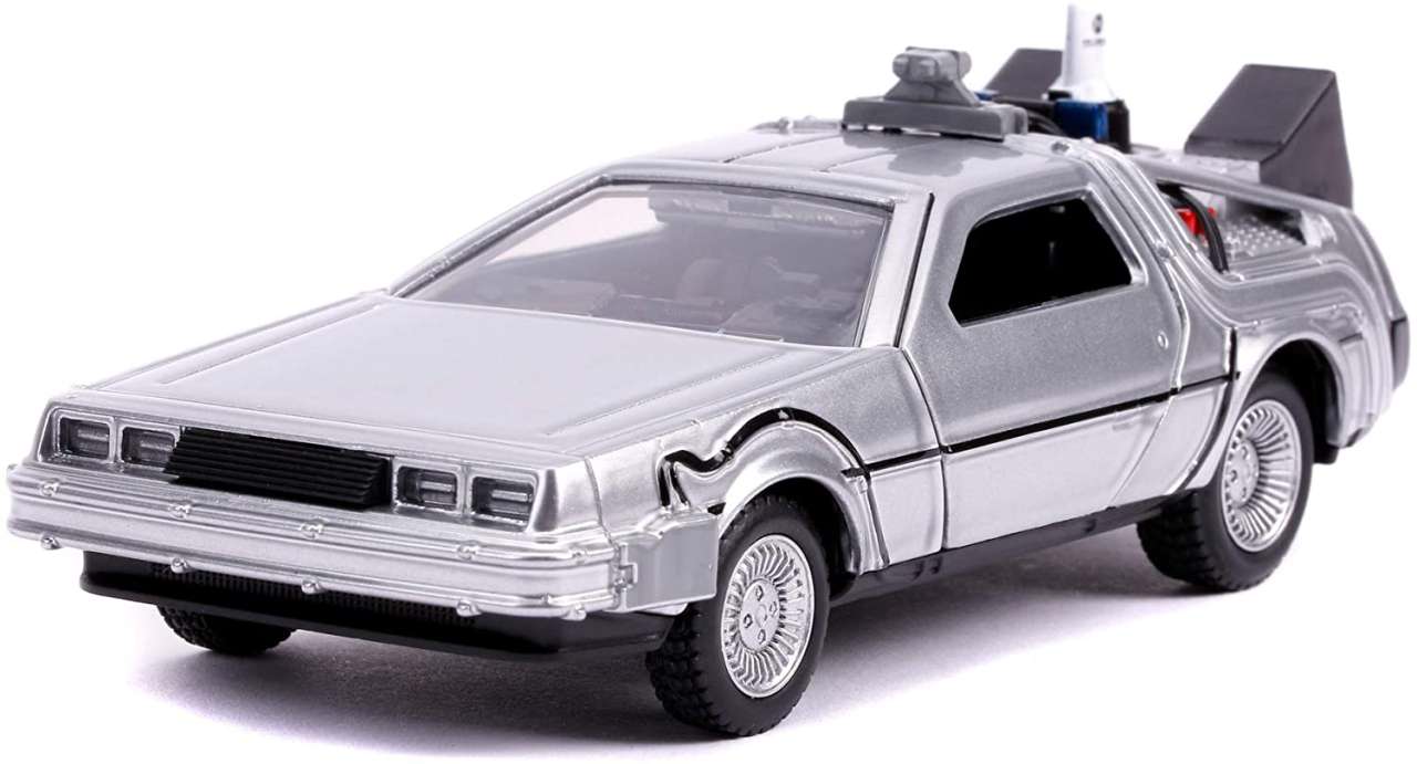 Tillbaka till Framtiden Del 2 - 1982 DeLorean DMC-12 - 1:32 Die-Cast Modell jada toys