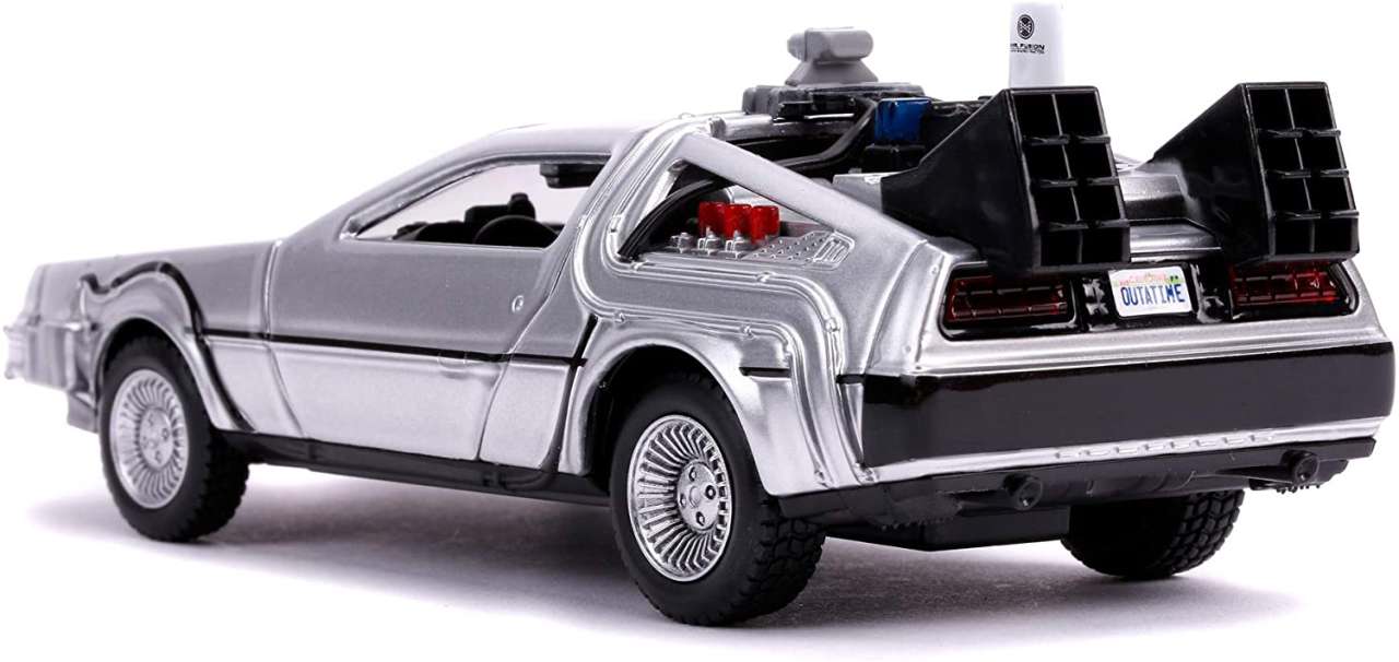 Tillbaka till Framtiden Del 2 - 1982 DeLorean DMC-12 - 1:32 Die-Cast Modell jada toys