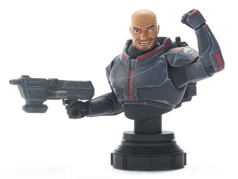 Star Wars Clone Wars Wrecker 1/7 Bust diamond select