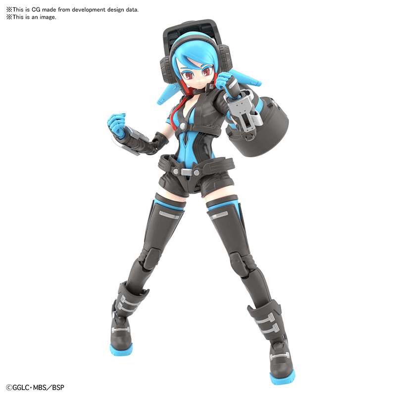 Attack Girl Gun Lady Comm Alice Set Box bandai model kit gunpla