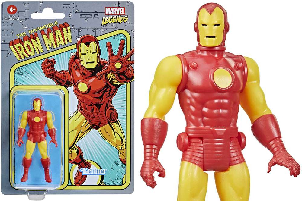 Marvel Legends Retro Iron Man Action Figur hasbro