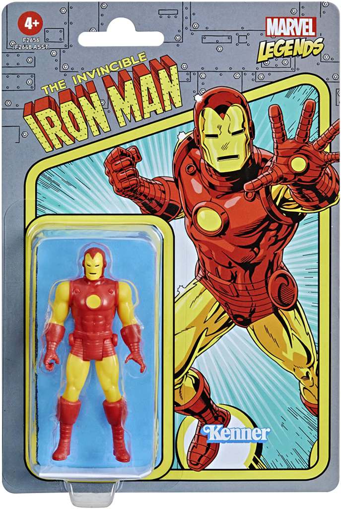 Marvel Legends Retro Iron Man Action Figur hasbro