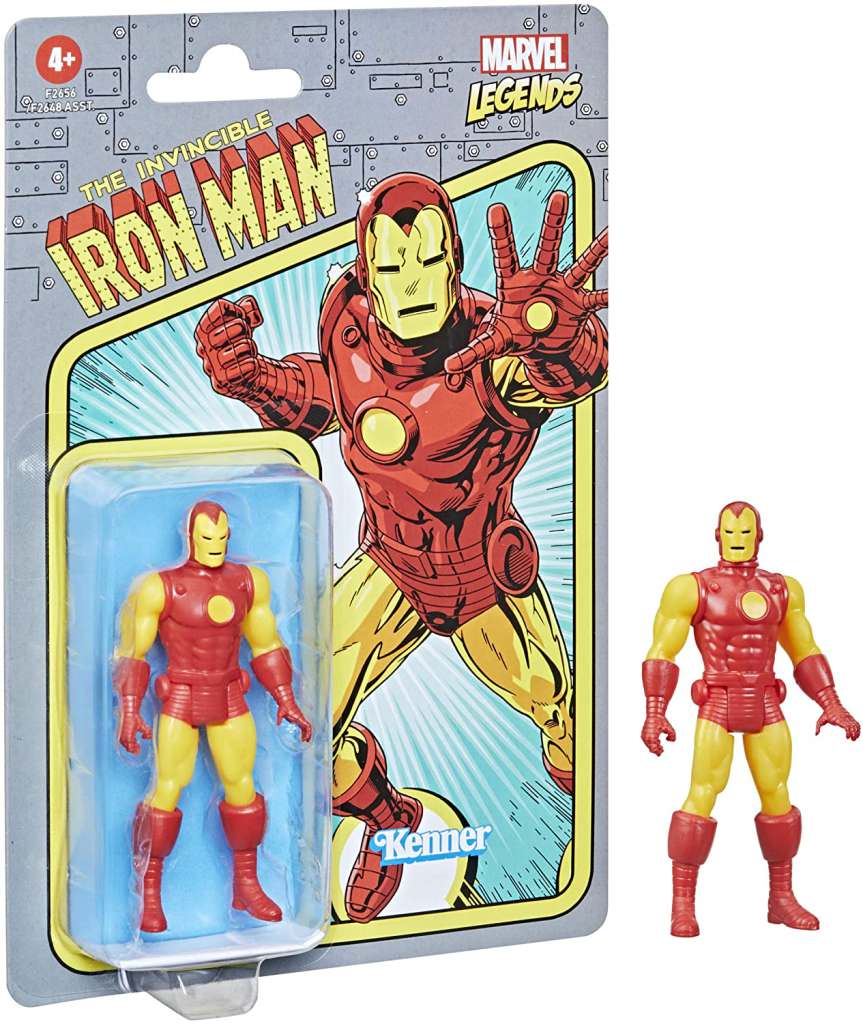 Marvel Legends Retro Iron Man Action Figur hasbro