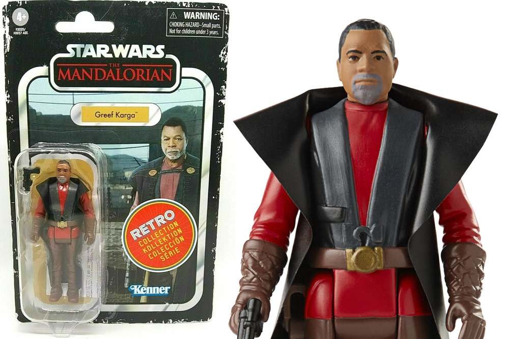 Star Wars Retro Collection Greef Karga Figur hasbro