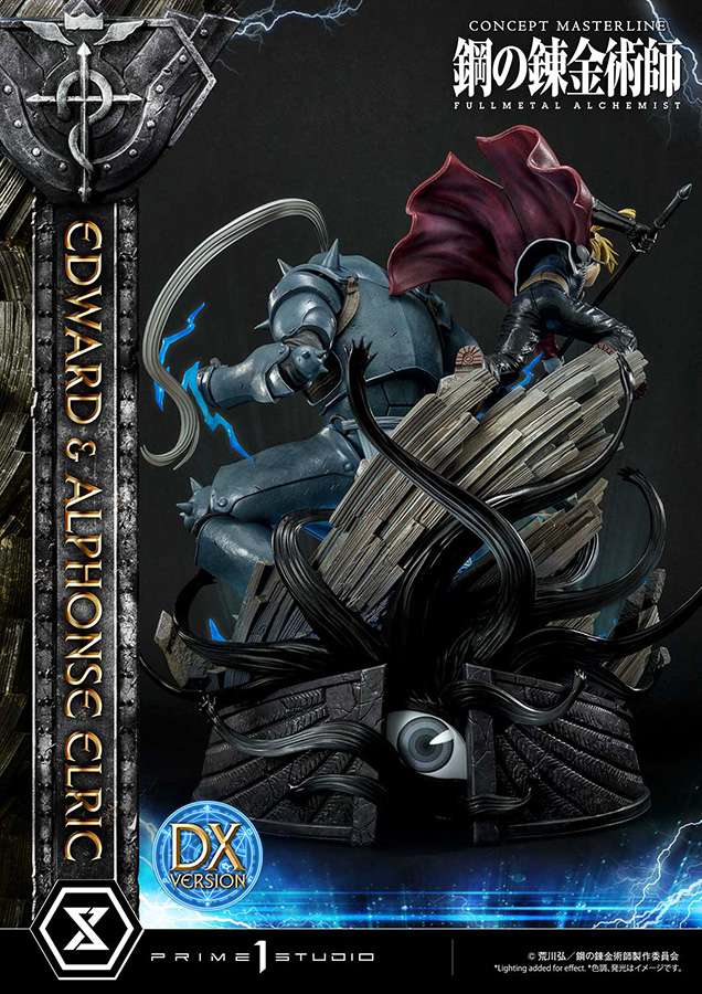 Fullmetal Alchemist Edward och Alphonse Elric Deluxe Staty prime 1