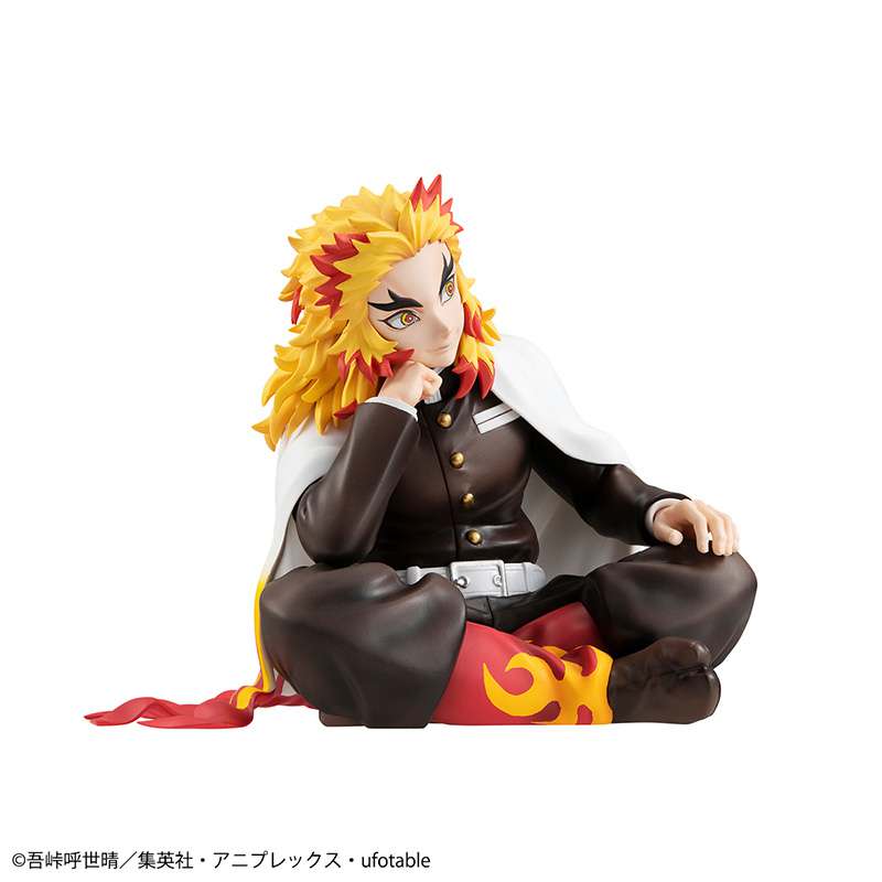Demon Slayer Rengoku Palmstorlek Staty och Gåva megahouse