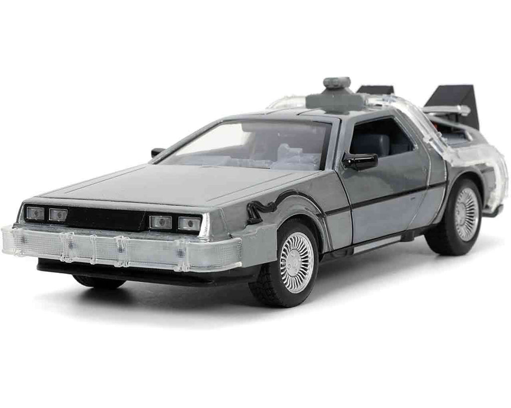 Back to the Future Part 1 - 1982 DeLorean DMC-12 1:24 Die-Cast Model jada toys